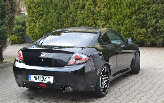 Hyundai Coupe cena 24400 przebieg: 190000, rok produkcji 2008 z Prochowice małe 211